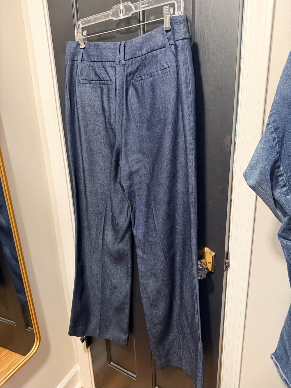 Talbots Refined Denim Wide-Leg  Pants